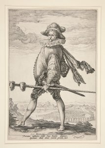 Infanteriets kapten av Hendrick Goltzius