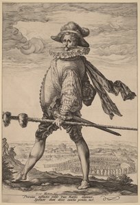 Infanteriets kapten av Hendrick Goltzius