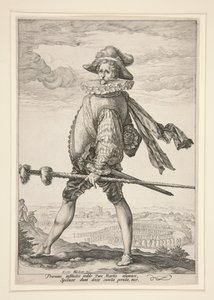 Infanteriets kapten av Hendrick Goltzius