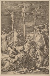 Korsfästelsen av Hendrick Goltzius
