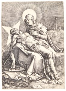 Jungfruns klagan av Hendrick Goltzius