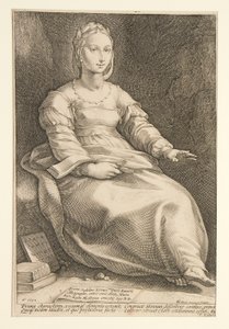 The Nine Muses: Calliope, #1 i en serie om 9 av Hendrick Goltzius