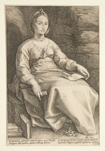The Nine Muses: Melpomene, #3 i en serie om 9 av Hendrick Goltzius