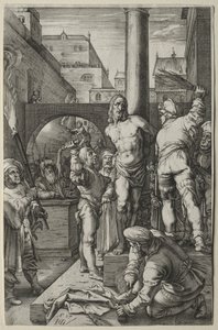 Passionen: Flagglingen av Hendrick Goltzius