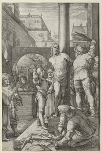 Passionen: Flagglingen av Hendrick Goltzius