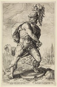 Titus Manlius Torquatus av Hendrick Goltzius