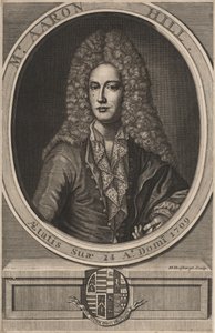 Aaron Hill, 1709 av Hendrick Hulsberg