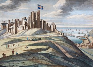 Dover Castle i början av 1700-talet av Hendrick Hulsberg