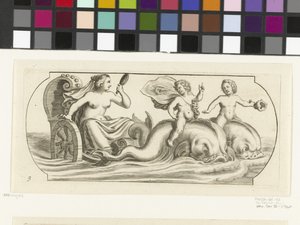 Amfitrit på en vagn Nouveau Livre des Dieux et Deeßes De la Marine Bouckje of Sea Gods and Goddesses (serietitel)