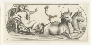 Europa på en vagn Nouveau Livre des Dieux et Deeßes De la Marine Bouckje of Sea Gods and Goddesses (serietitel)
