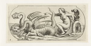 Gudinna på en vagn Nouveau Livre des Dieux et Deeßes De la Marine Bouckje of Sea Gods and Goddesses (serietitel)
