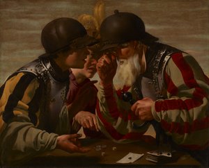 Spelarna av Hendrick ter Brugghen
