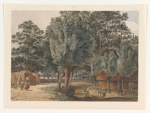 På gården Houdringe nära De Bilt