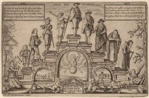 Ålderns steg (Trap des Ouderdoms) av Hendrik Frans Diamaer