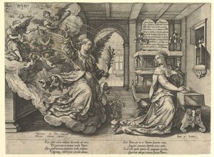 Kungörelse, 1594. av Hendrik Goltzius