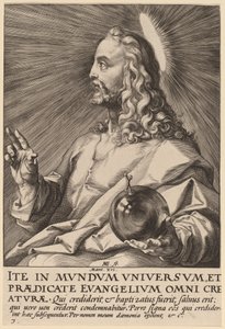 Före Kristus oss Salvatore av Hendrik Goltzius