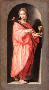 Faith, ca 1600 (olja på pannå) av Hendrik Goltzius