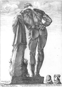 Farnese Hercules av Hendrik Goltzius