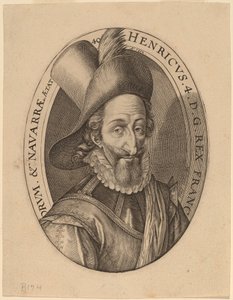 Henrik IV, Frankrikes kung av Hendrik Goltzius