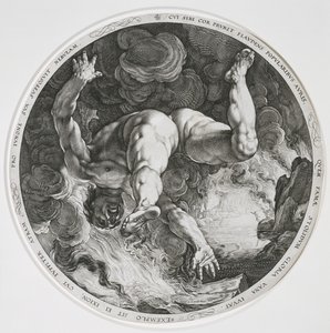 Ixion, 1588 av Hendrik Goltzius
