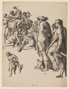 Massaker av de oskyldiga av Hendrik Goltzius