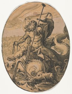 Neptunus. av Hendrik Goltzius