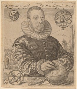 Nicolaus Petri från Deventer av Hendrik Goltzius