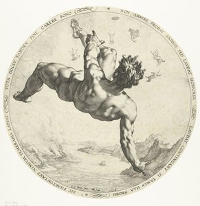 Phaethon, 1588 av Hendrik Goltzius
