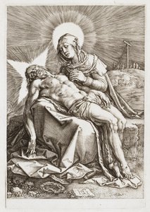 Pieta av Hendrik Goltzius