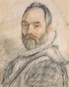 Porträtt av Giovanni da Bologna 1529-1608, 1591.
