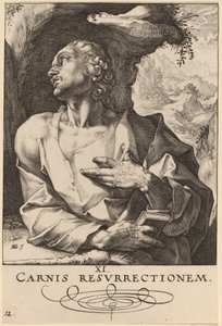 Saint Jude Thaddeus av Hendrik Goltzius