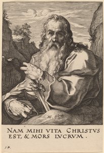 Sankte Pär av Hendrik Goltzius