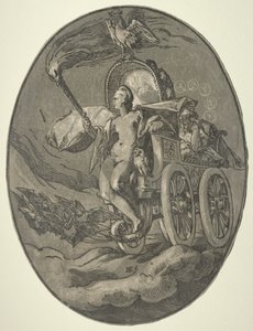 Sju gudar: Nox Night, 1588-1590. av Hendrik Goltzius