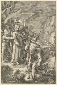 The Betrayal of Christ, från The Passion of Christ, 1598. av Hendrik Goltzius