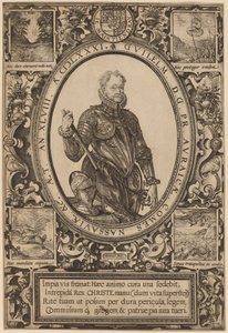 William, greve av Nassau, prins av Orange av Hendrik Goltzius