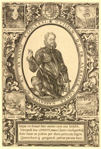 William, greve av Nassau, prins av Orange av Hendrik Goltzius