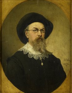 Självporträtt av Hendrik Hollander Cz.