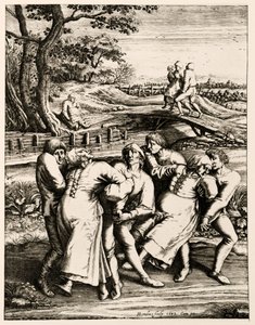 Danspest, Strasbourg, Alsace. 1518