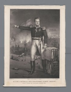 DE. Lt. General för infanteriet, baron Chassé. I citadellet i Antwerpen, december 1832 (titel på objekt) av Hendrik Jan Heerenbrood
