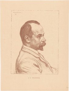 Porträtt av Jacobus Gerardus Veldheer
