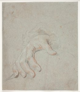 Studie av en hand av Hendrik Krock