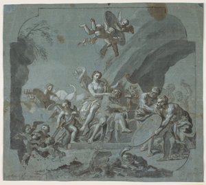 Venus och Vulcan av Hendrik Krock
