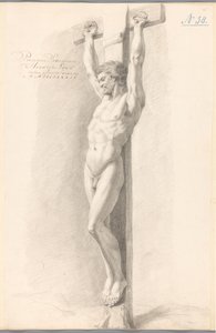 Kristus på korset (1:a pris 1784) av Hendrik Louw