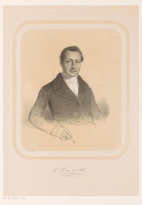 Porträtt av Combertus Willem van der Pot C.W. van der Pot (titel på objekt) av Hendrik Ringeling