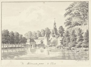 Burense-porten i Tiel av Hendrik Spilman