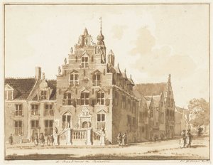 Stadshuset i Buren av Hendrik Spilman
