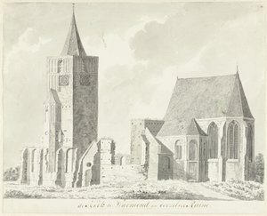 Kyrka i Warmond och dess ruiner