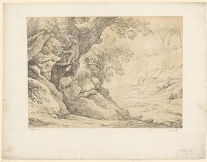 Övervuxna stenar Tentamina Lithographica (serietitel) Italienska landskap (serietitel)