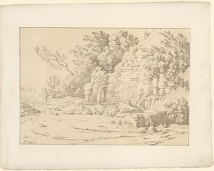 Stenar med bassänger Tentamina Lithographica (serietitel) Italienska landskap (serietitel)
