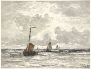 Fiskebåtar på Breakers